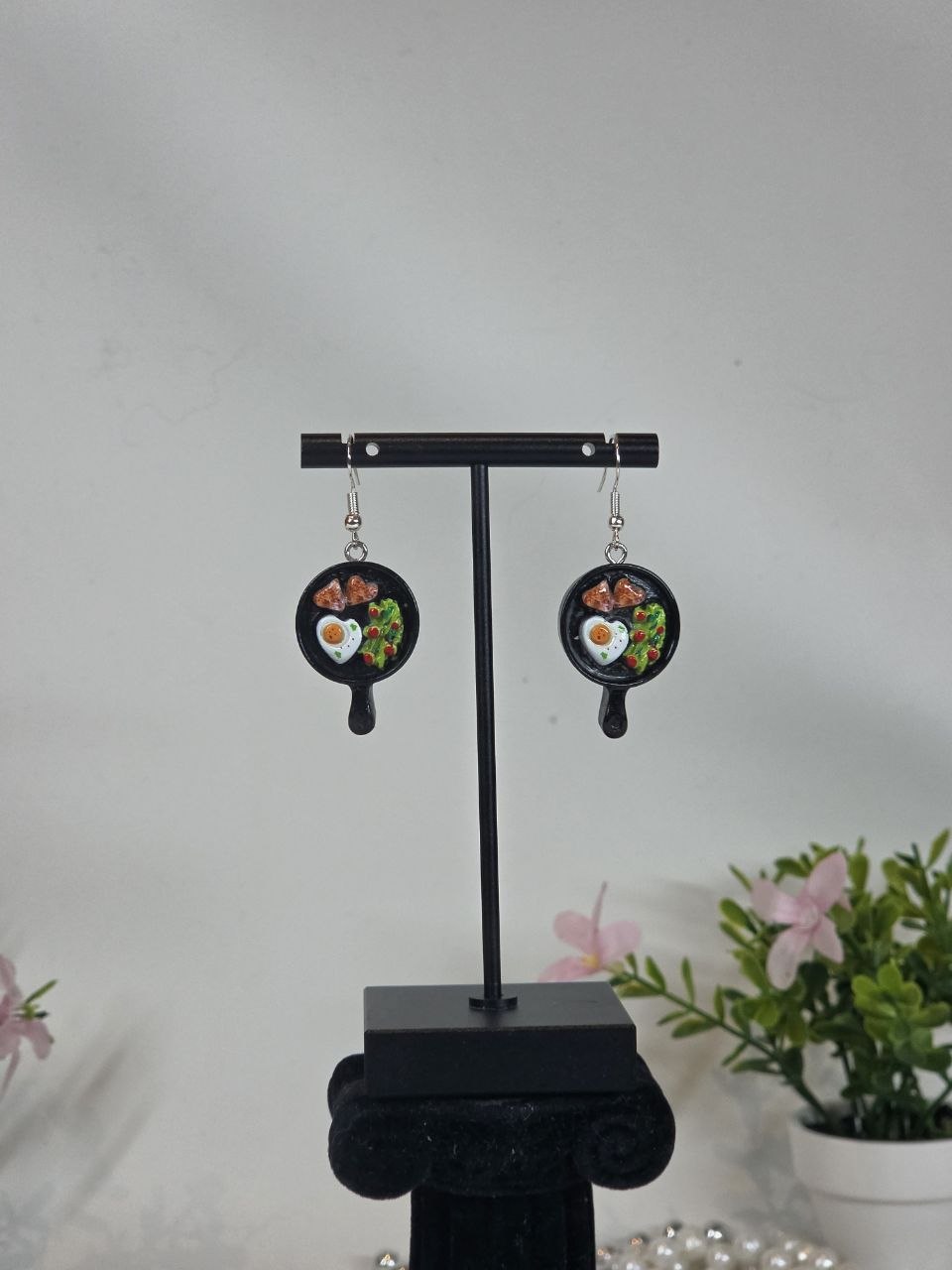 Made With Love Skillet Drop Earrings