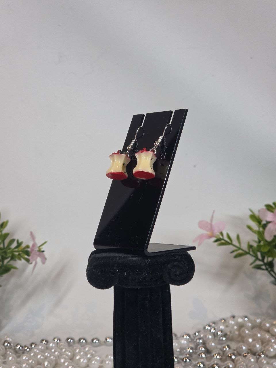 Apple Core Drop Earrings