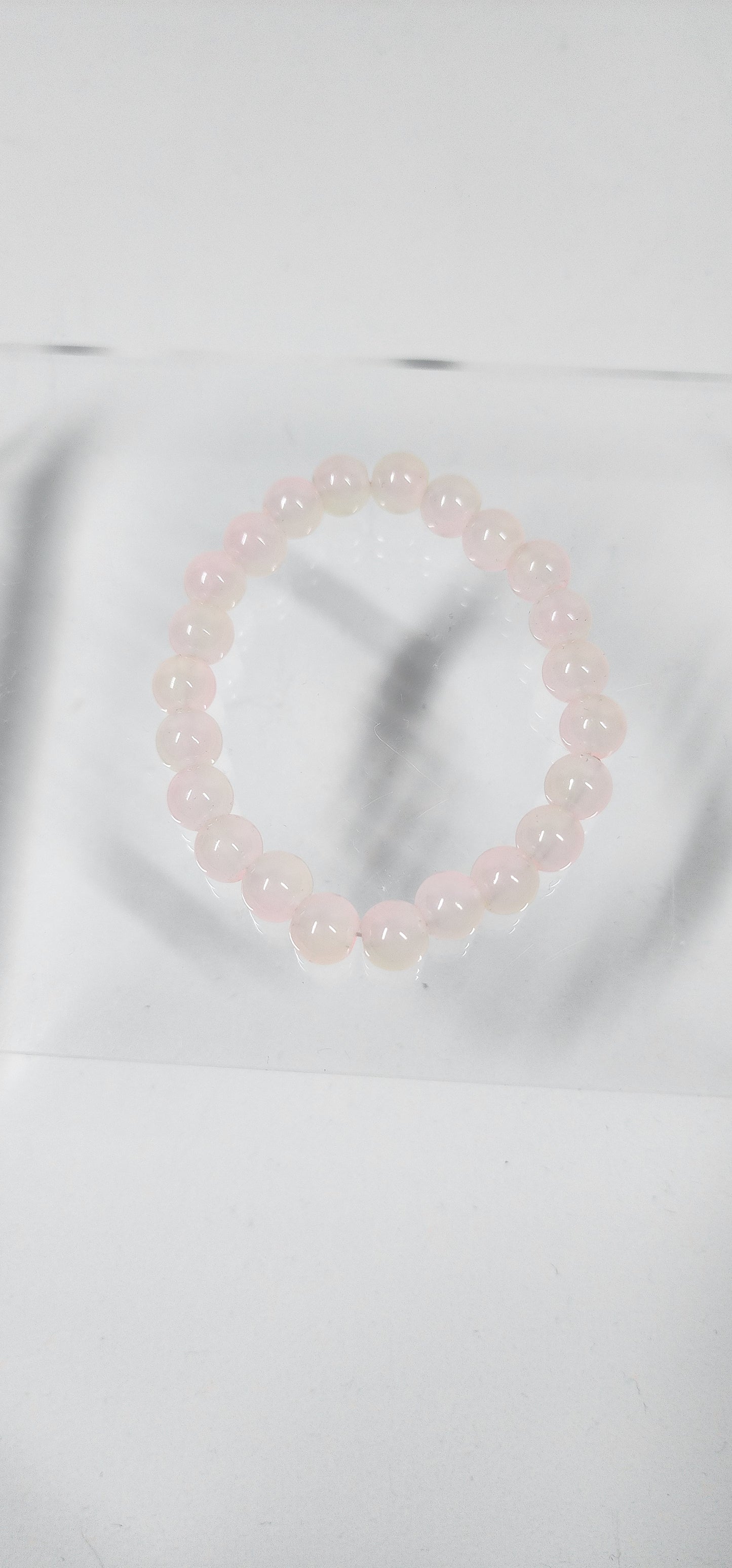 Solid Glass Bead Bracelet