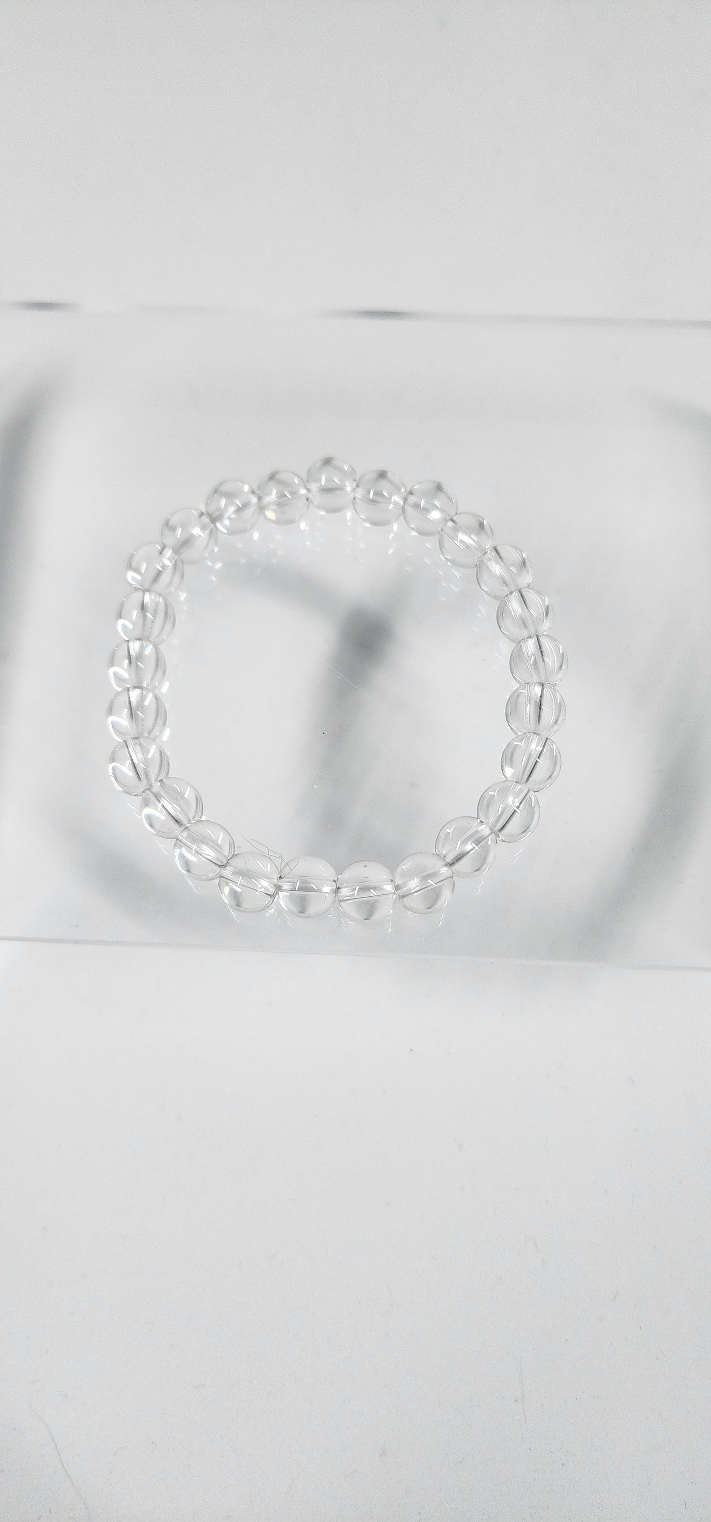 Solid Glass Bead Bracelet