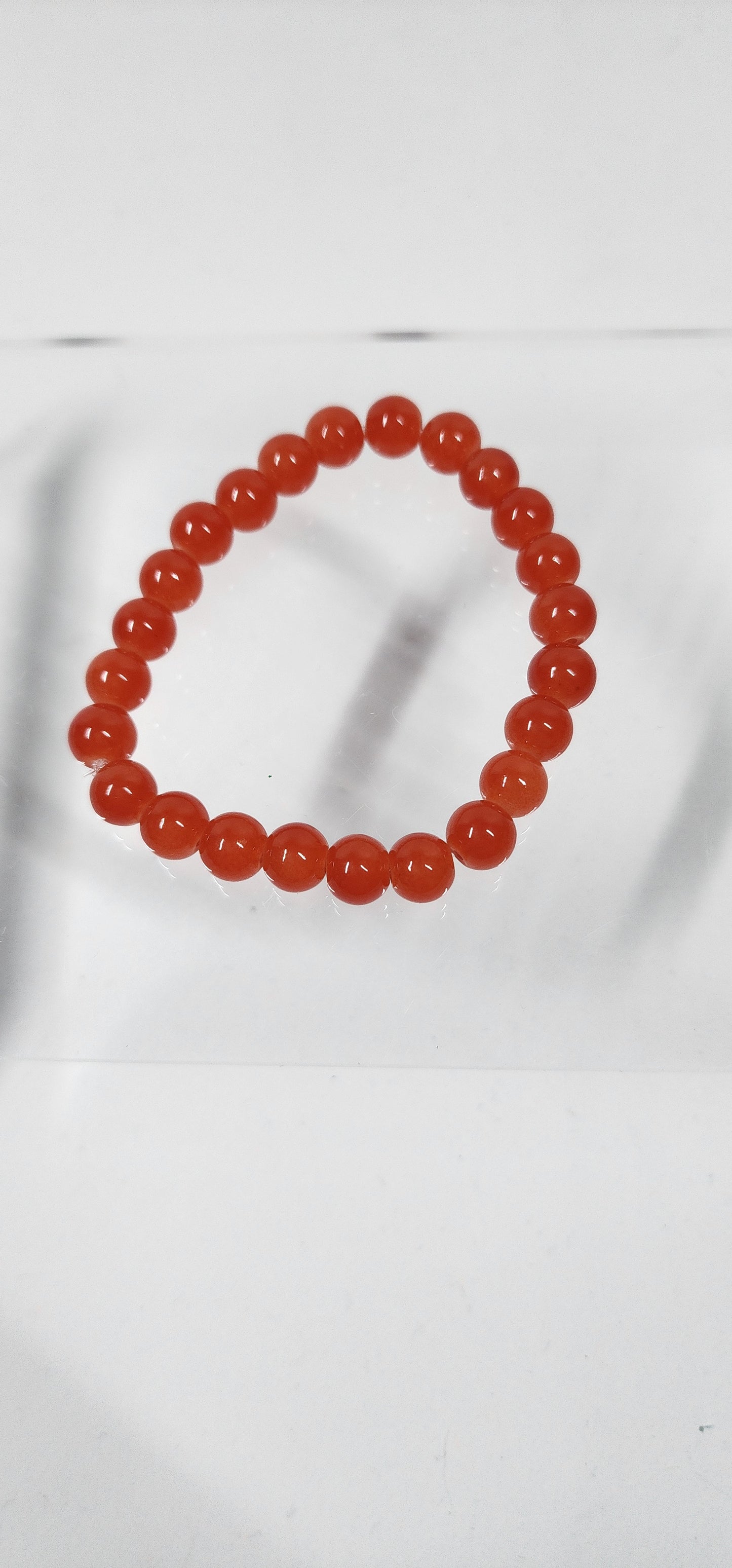 Solid Glass Bead Bracelet