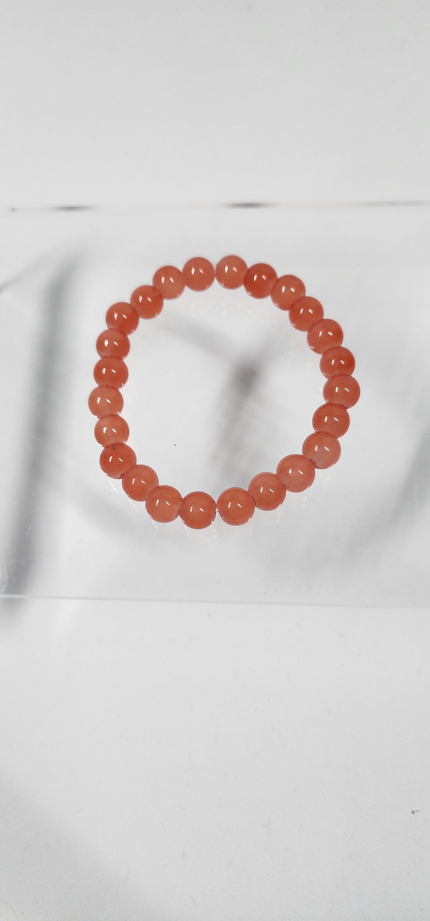 Solid Glass Bead Bracelet