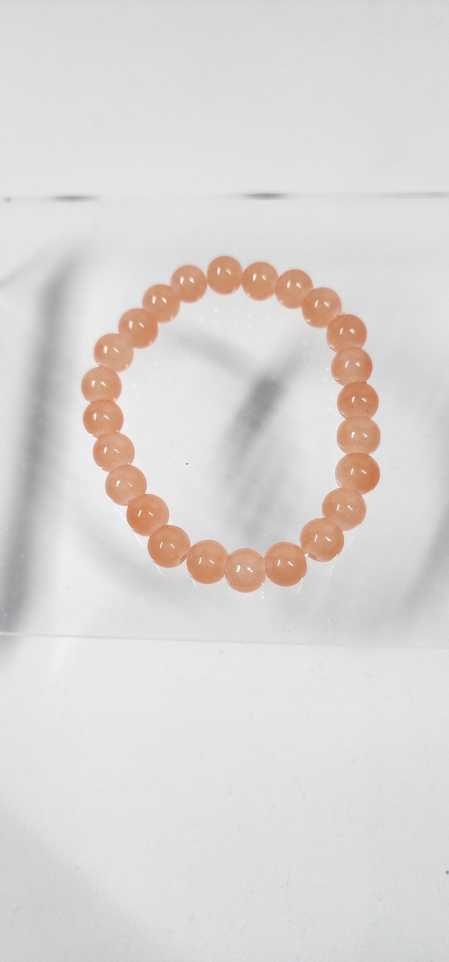 Solid Glass Bead Bracelet