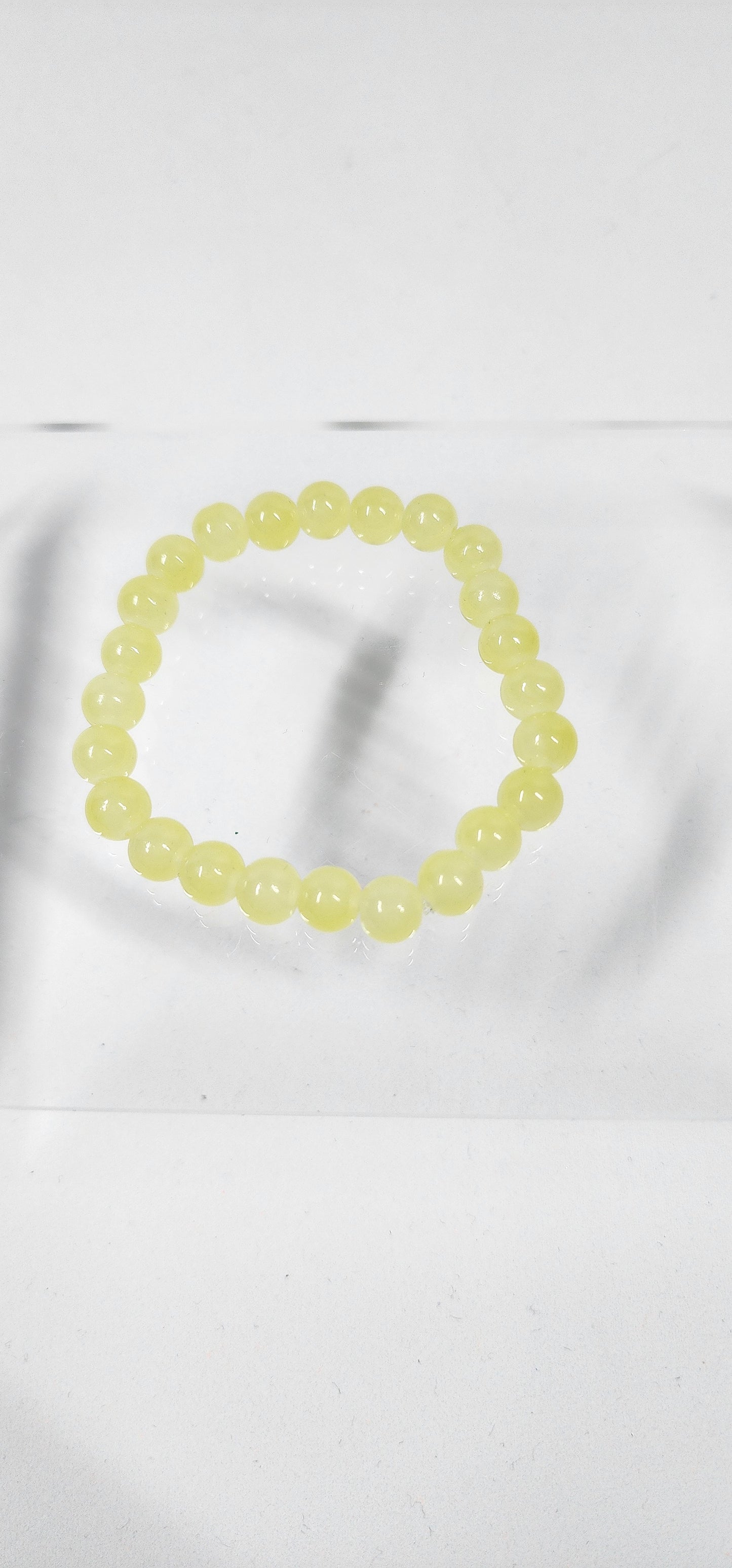 Solid Glass Bead Bracelet