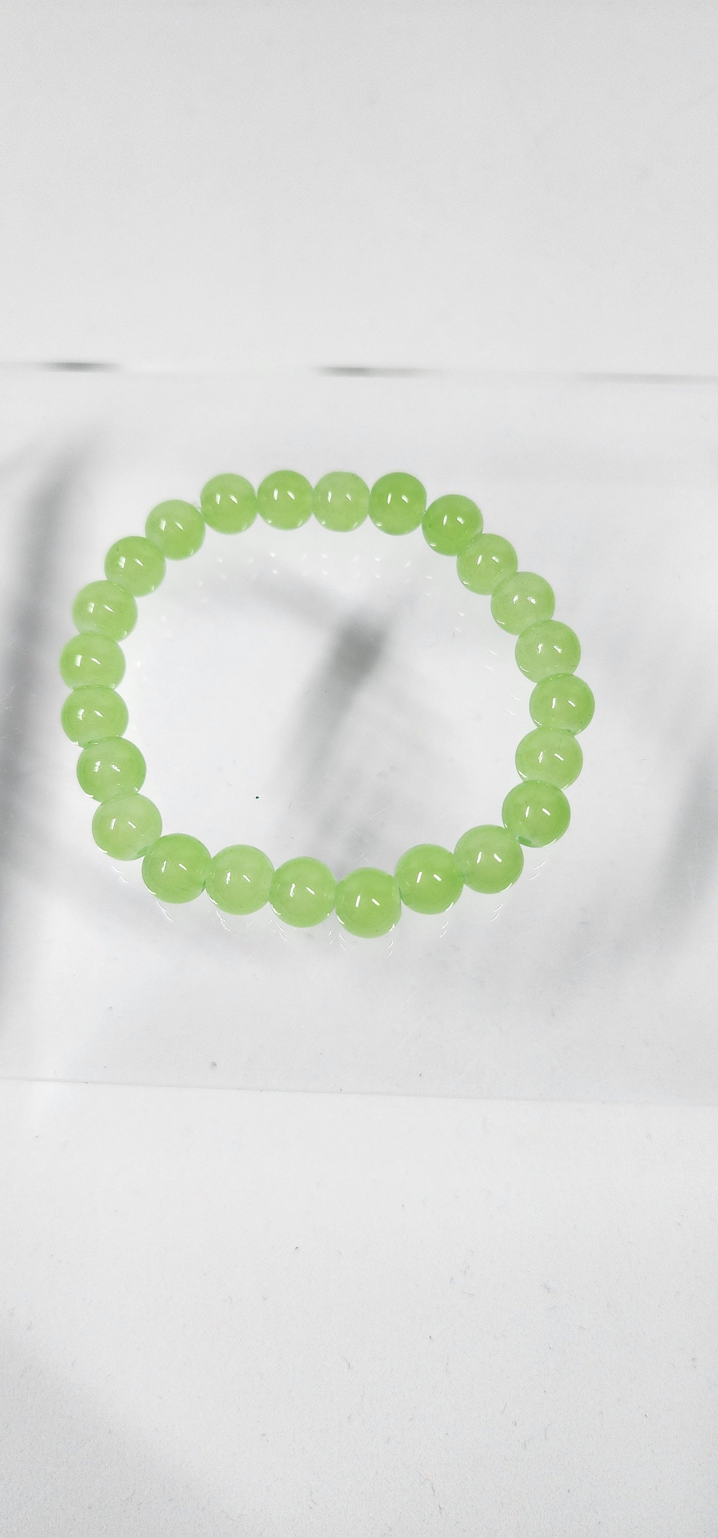 Solid Glass Bead Bracelet