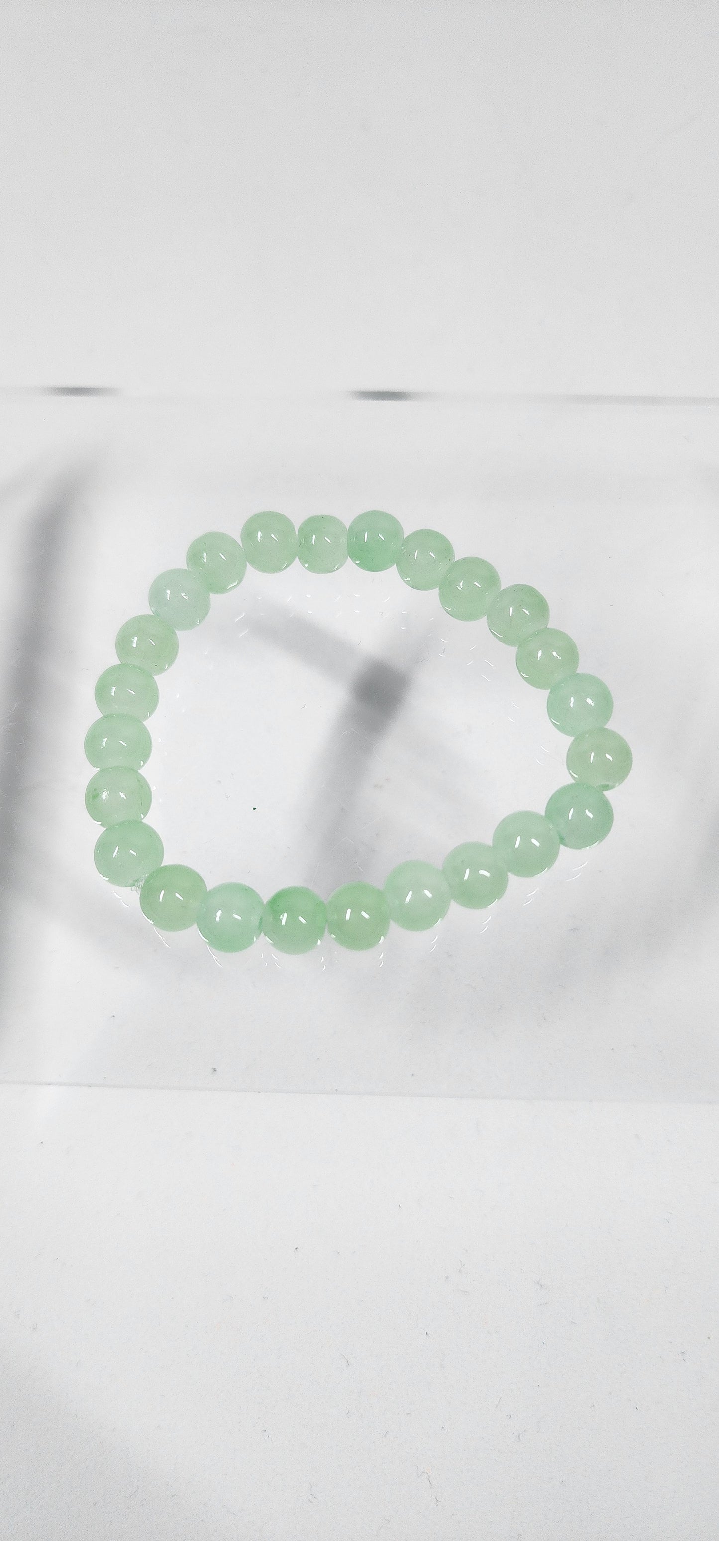 Solid Glass Bead Bracelet
