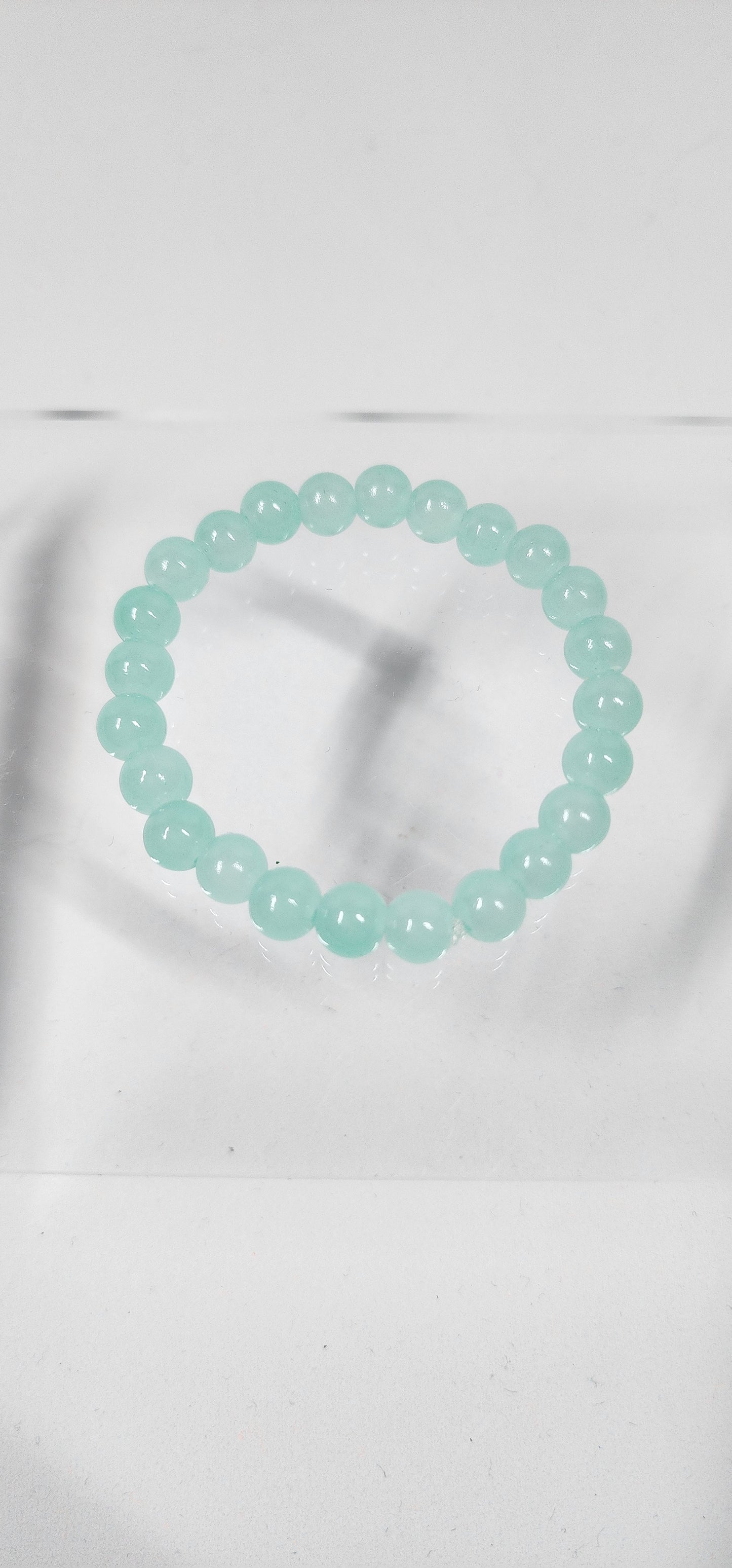 Solid Glass Bead Bracelet