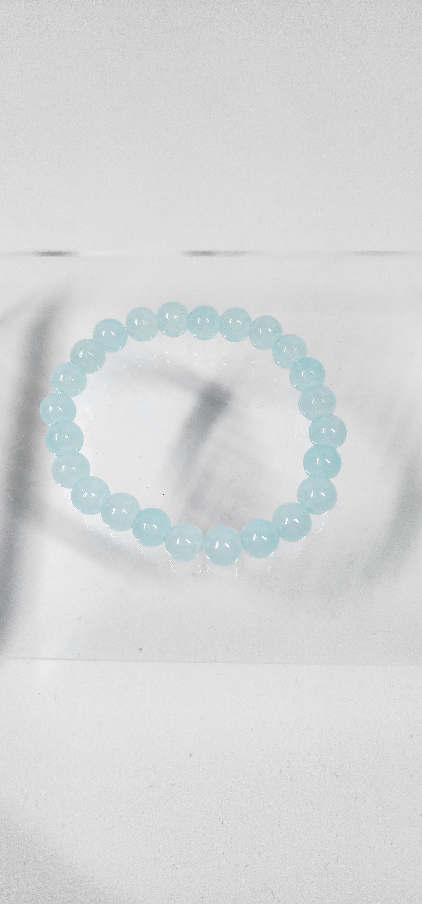 Solid Glass Bead Bracelet