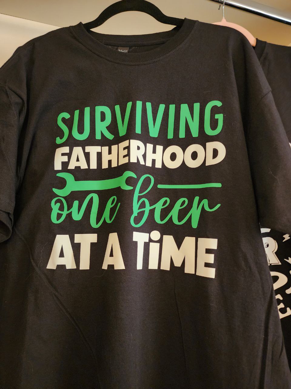 T-shirts for the dad. Show him your appreciation on the Father's Day or any day of the year!