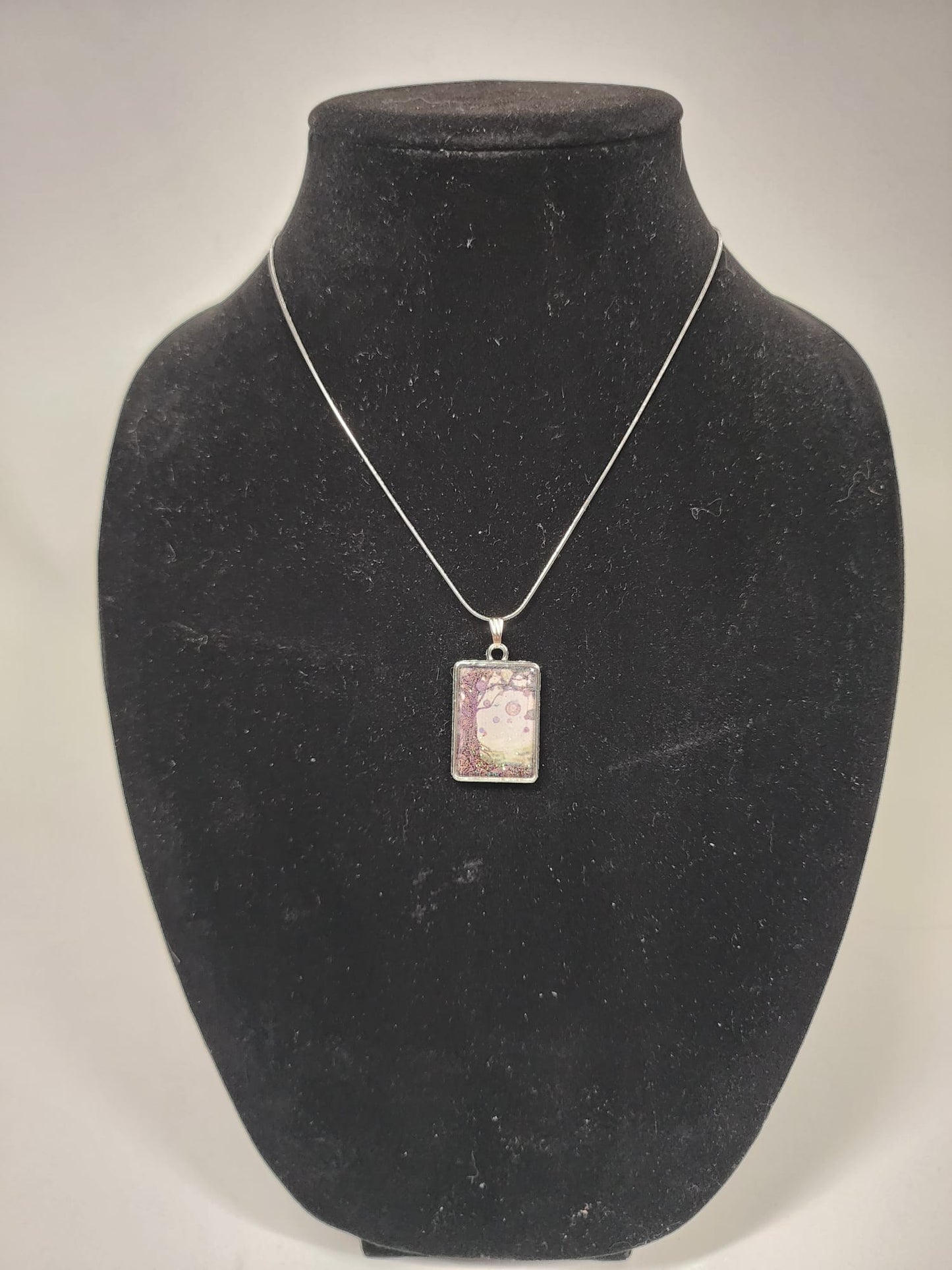 Pendant with matching earrings