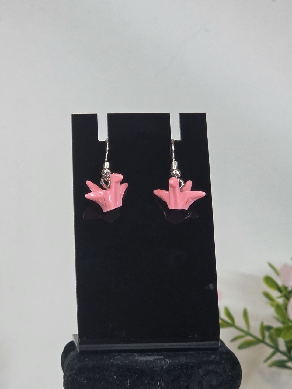 Origami earrings