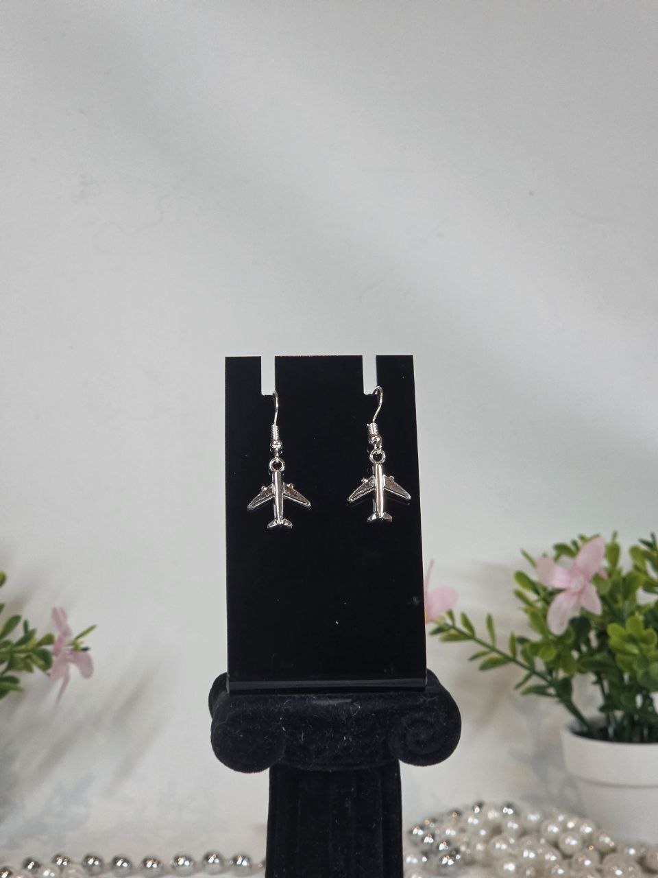 Airplane earrings