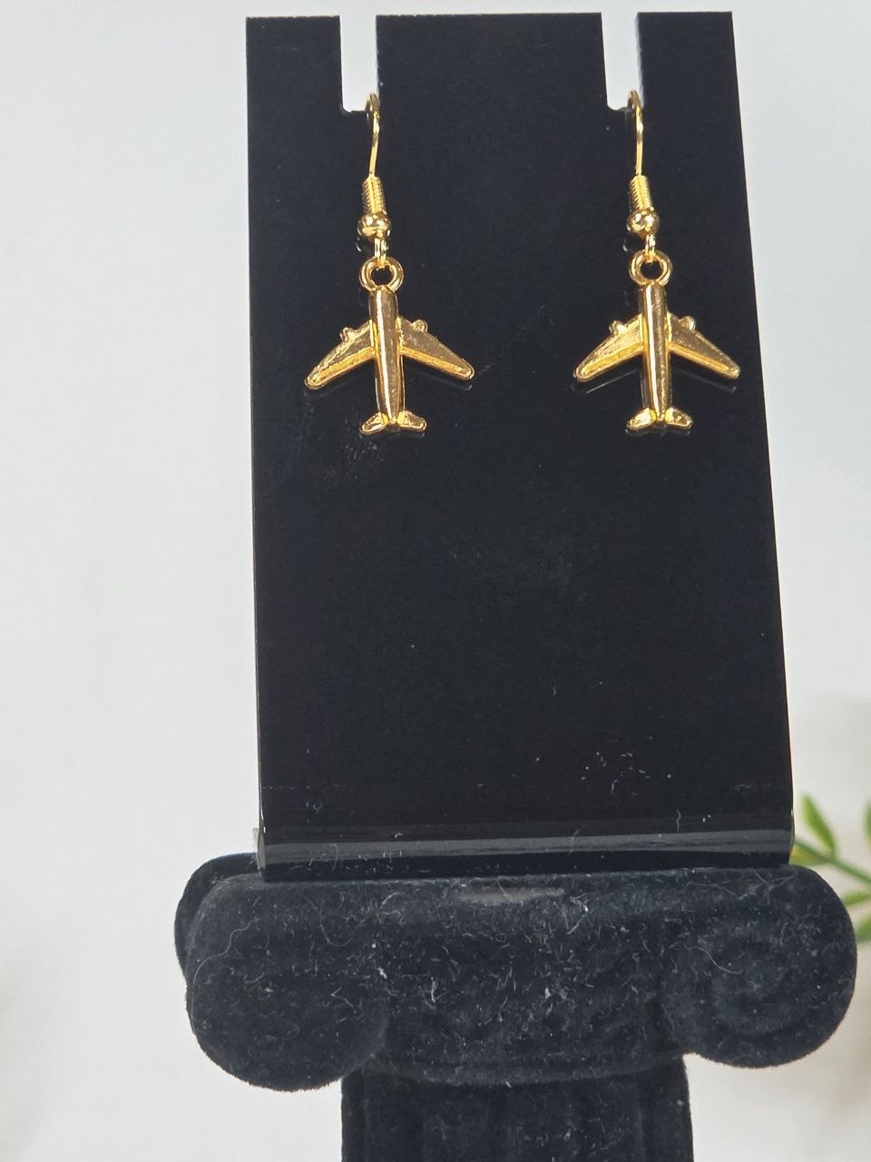 Airplane earrings