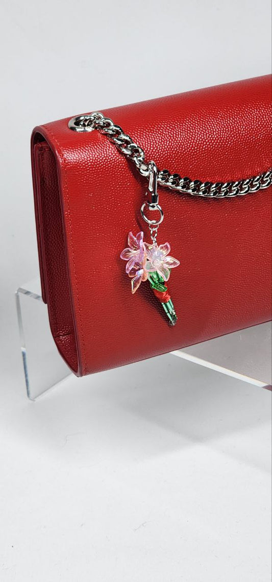 Garden Petal Bag Charm